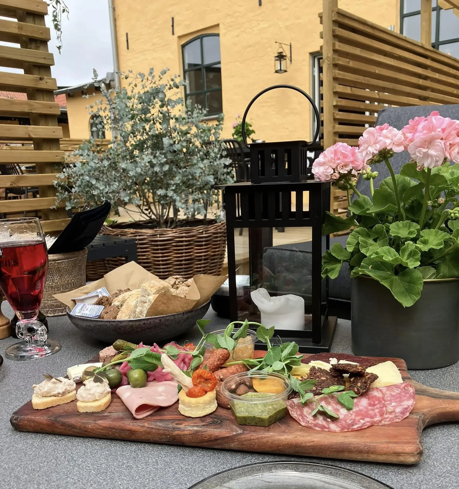 Tapas på terrassen
